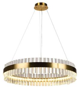 Lampadario a LED dimmerabile in cristallo su cavo LED/55W/230V con telecomando
