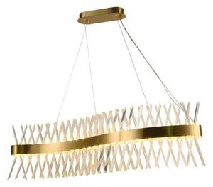 Lampadario a sospensione LED dimmerabile cristallo su cavo LED/95W/230V + DO