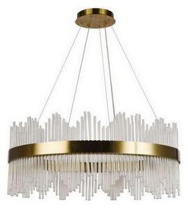 Lampadario a sospensione con filo LED dimmerabile LED/110W/230V 3000-6500K oro + telecomando