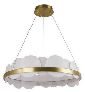 Lampadario a sospensione con filo LED dimmerabile LED/40W/230V 3000-6500K oro + telecomando