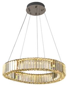 Lampadario a sospensione con filo LED dimmerabile LED/40W/230V 3000-6500K cromo + telecomando