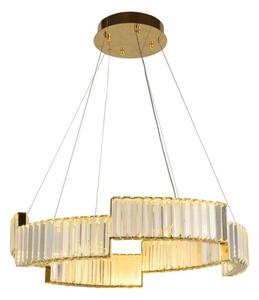 Lampadario a sospensione con filo LED dimmerabile LED/40W/230V 3000-6500K oro + telecomando