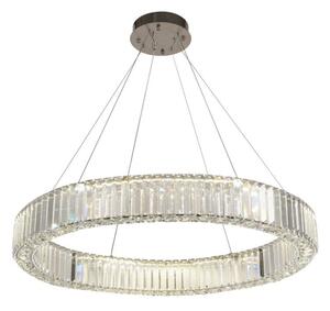 Lampadario a sospensione con filo LED dimmerabile LED/50W/230V 3000-6500K cromo + telecomando