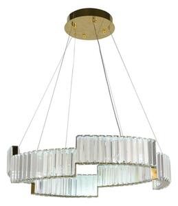 Lampadario a sospensione con filo LED dimmerabile LED/40W/230V 3000-6500K oro + telecomando