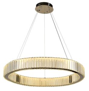 Lampadario a sospensione con filo LED dimmerabile LED/50W/230V 3000-6500K cromo + telecomando