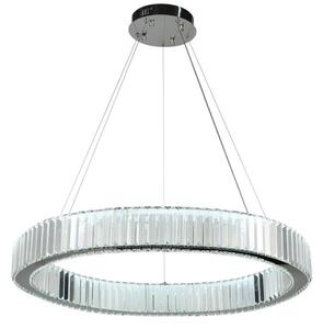 Lampadario a sospensione con filo LED dimmerabile LED/50W/230V 3000-6500K cromo + telecomando