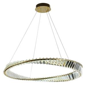 Lampadario di cristallo a LED dimmerabile su una stringa LED/50W/230V + telecomando