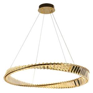 Lampadario di cristallo a LED dimmerabile su una stringa LED/50W/230V + telecomando