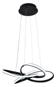 Lampadario a sospensione con filo LED dimmerabile LED/40W/230V 3000-6500K nero + telecomando