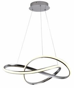 Brilagi - Lampadario a sospensione con filo LED dimmerabile COSMOWAVE LED/70W/230V cromo + +TC