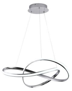 Brilagi - Lampadario a sospensione con filo LED dimmerabile COSMOWAVE LED/70W/230V cromo + +TC