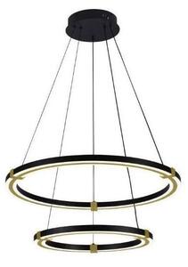 Lampadario a sospensione con filo LED dimmerabile LED/130W/230V 3000-6500K + telecomando