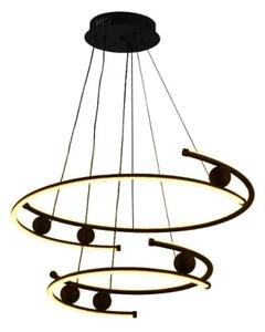 Lampadario a sospensione con filo LED dimmerabile LED/80W/230V 3000-6500K + telecomando