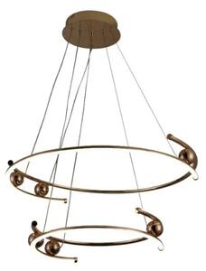 Lampadario a sospensione con filo LED dimmerabile LED/80W/230V 3000-6500K + telecomando