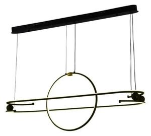 Lampadario a sospensione con filo LED dimmerabile LED/95W/230V 3000-6500K + telecomando