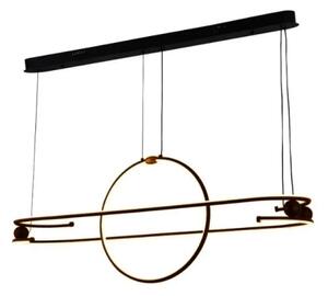 Lampadario a sospensione con filo LED dimmerabile LED/95W/230V 3000-6500K + telecomando