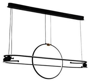 Lampadario a sospensione con filo LED dimmerabile LED/95W/230V 3000-6500K + telecomando