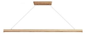 Lampadario LED a sospensione con filo LED/22W/230V 4000K 120 cm cenere/legno solido