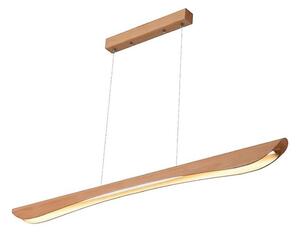 Lampadario LED a sospensione con filo LED/26W/230V 4000K 150 cm faggio/legno solido