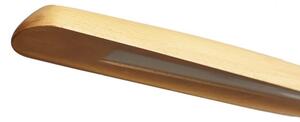 Lampadario LED a sospensione con filo LED/22W/230V 4000K 130 cm faggio/legno solido