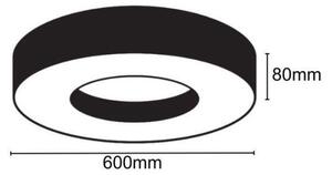 Plafoniera LED LED/30W/230V 4000K diametro 60 cm