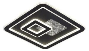 Plafoniera LED dimmerabile LED/110W/230V nero + telecomando