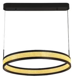 Lampadario a sospensione con filo LED dimmerabile LED/45W/230V nero + telecomando