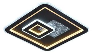 Plafoniera LED dimmerabile LED/110W/230V nero + telecomando