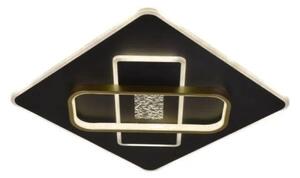 Plafoniera LED dimmerabile LED/90W/230V nero + telecomando