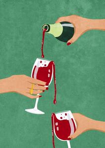 Illustrazione Cheers Girls, Raissa Oltmanns