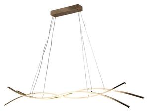 Lampadario a sospensione con filo LED dimmerabile LED/80W/230V 3000-6500K + telecomando
