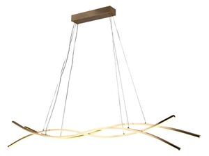Lampadario a sospensione con filo LED dimmerabile LED/80W/230V 3000-6500K + telecomando