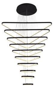 Lampadario a sospensione con filo LED dimmerabile LED/385W/230V 3000-6500K + telecomando