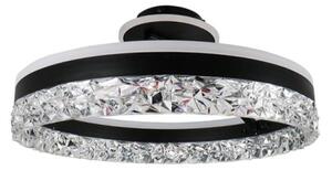 Lampadario a plafone LED dimmerabile LED/86W/230V 3000-6500K nero + telecomando