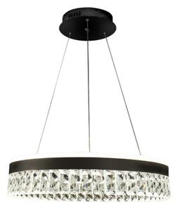 Lampadario a sospensione con filo LED dimmerabile LED/90W/230V 3000-6500K nero + telecomando