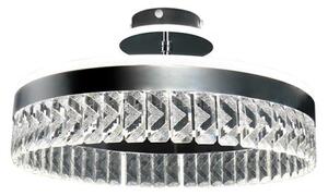 Lampadario a plafone LED dimmerabile LED/75W/230V 3000-6500K cromo + telecomando