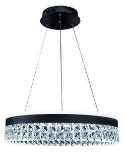 Lampadario a sospensione con filo LED dimmerabile LED/90W/230V 3000-6500K nero + telecomando