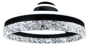 Lampadario a plafone LED dimmerabile LED/86W/230V 3000-6500K nero + telecomando