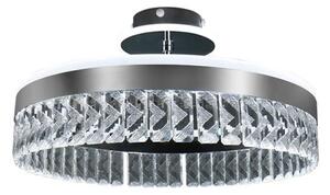 Lampadario a plafone LED dimmerabile LED/75W/230V 3000-6500K cromo + telecomando