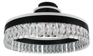 Lampadario a plafone LED dimmerabile LED/75W/230V 3000-6500K nero + telecomando