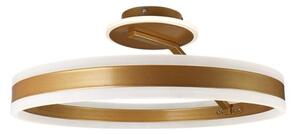 Lampadario a plafone LED dimmerabile LED/86W/230V 3000-6500K oro + telecomando