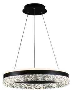 Lampadario a sospensione con filo LED dimmerabile LED/80W/230V 3000-6500K nero + telecomando