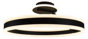 Lampadario a plafone LED dimmerabile LED/86W/230V 3000-6500K nero + telecomando
