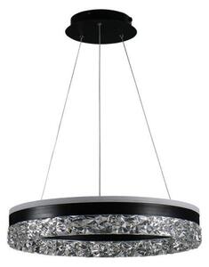Lampadario a sospensione con filo LED dimmerabile LED/80W/230V 3000-6500K nero + telecomando