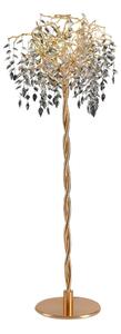 Lampada da terra di cristallo 5xG9/40W/230V oro