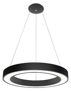 LED2 - Lampadario LED dimmerabile su una stringa SATURN LED/50W/230V 3000K/4000K nero