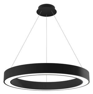 LED2 - Lampadario LED dimmerabile su una stringa SATURN LED/60W/230V 3000K/4000K nero