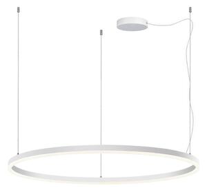 LED2 - Lampadario a sospensione con filo LED dimmerabile CIRCLE 80W/230V 3000K/4000K diametro 100cm bianco