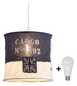 Lampadario LED a sospensione con filo 1xE27/10W/230V