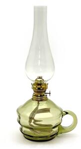 Lampada a petrolio KLÁRA 34 cm verde bosco